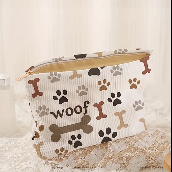 **BUY NOW** "Woof" Cosmetic Bag - Picture 3 of 4
